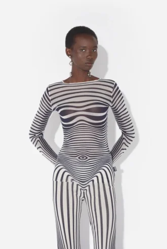 Re-Edition – de marineblauwe Body Morph Top
