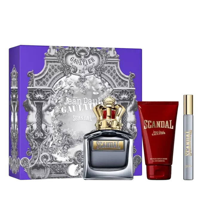Scandal Pour Homme 3,4 oz, douchegel 2,5 oz en spray Scandal Pour Homme 3,4 oz, douchegel 2,5 oz en spray